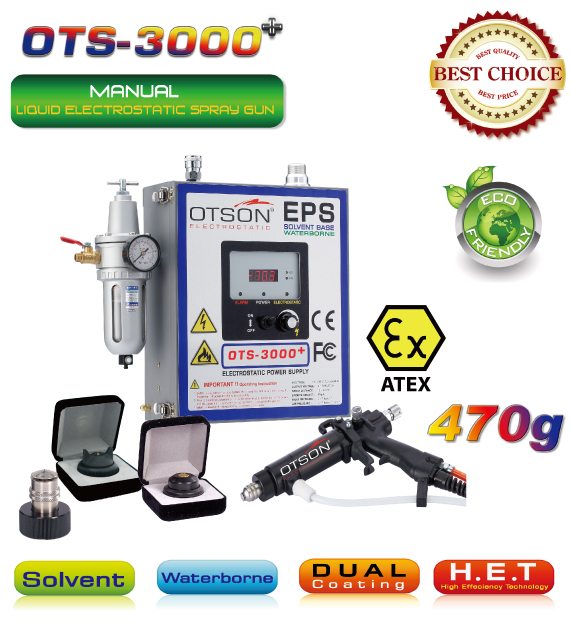 OTS 3000 +Electrostatic Spray Gun