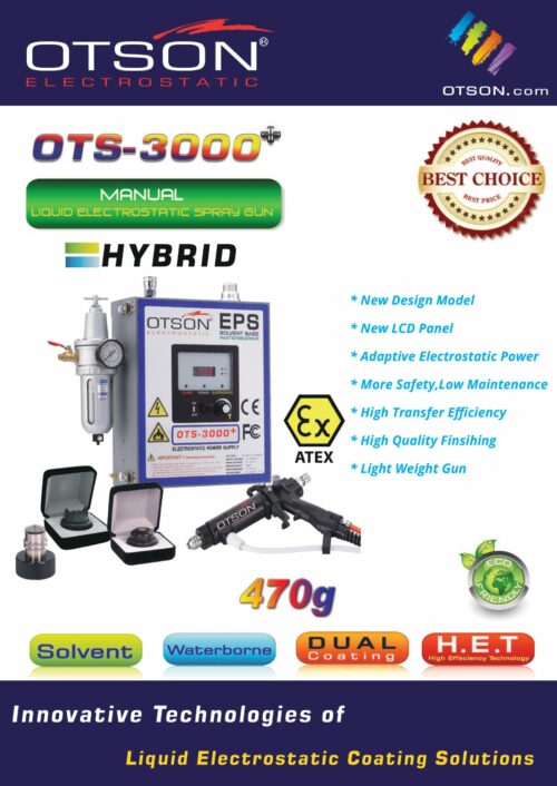 manual electrostatic spray gun