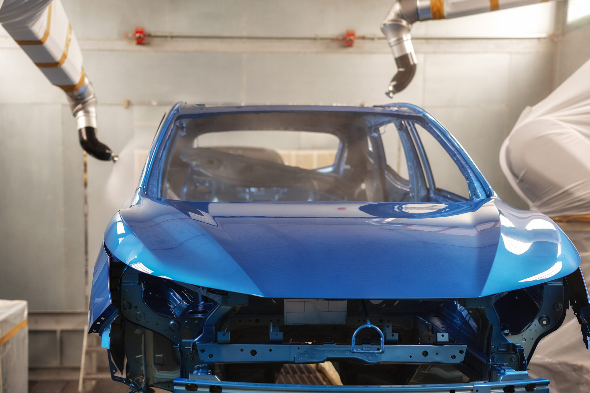 Automotive Industry- Liquid-Electrostatic-Spray-Coating