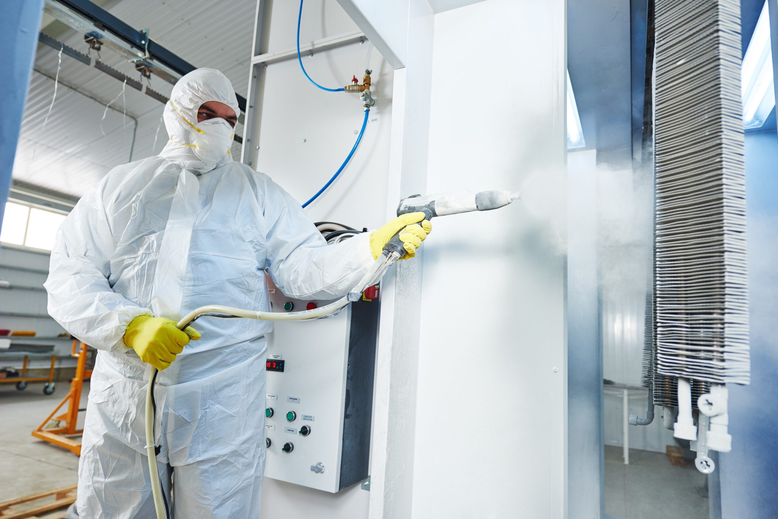Liquid Electrostatic Spray Coating Vs Traditional Spray Coating An In fully-assembled-gas-batch-oven-intek