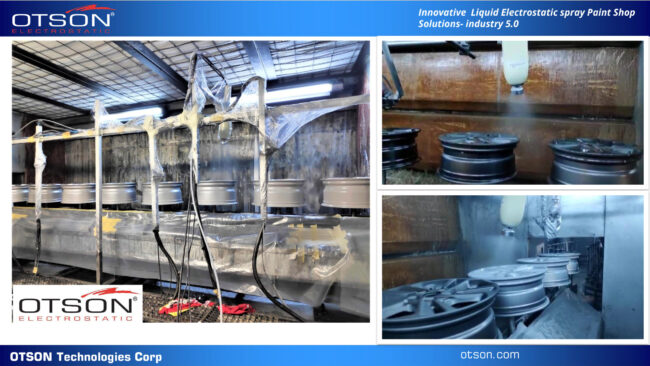 OTS-9000 Auto Electrostatic Spray Bell System OTS-9000 Auto Electrostatic Spray Bell System for